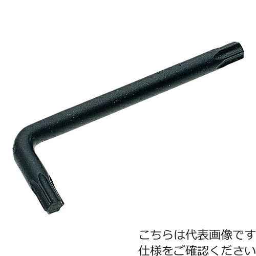 ■【3個までメール便で発送可能】[ヘックスローブレンチ]京都機械工具（株） KTC T型トルクスLハンドルレンチ T10 LT10 1本【807-0178】【代引不可】