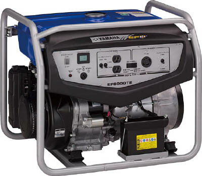 [オープン型発電機]【送料無料】ヤマハモーターパワープロダクツ（株　ヤマハ　オープン型発電機　60HZ　EF6000TE-60HZ　1台【792-0075】【代引不可商品】【北海道・沖縄送料別途】【smtb-KD】