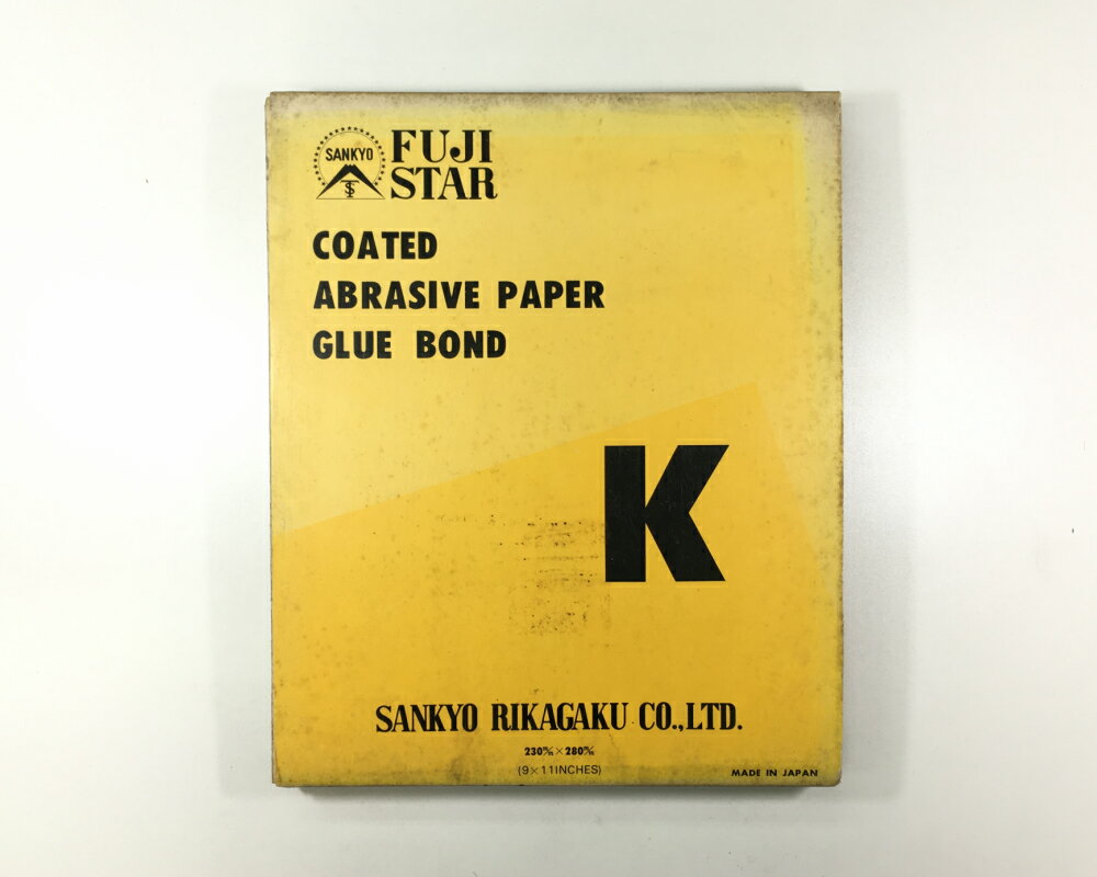 三共理化学(株)　三共　研磨材　シートペーパー　グルーボンド　230mmx280mm　KCAS-MS　粒度180　100枚入　1冊