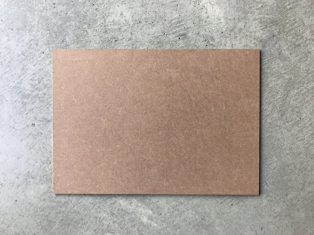 MDF ボード A5サイズ 20枚 （約148X210X2.5mm~2.9mm）木材 ウッド 木質 板 壁材 工作 合板 DIY クラフト 板材 画材 補修【※入荷時期によって色味が異なる場合がございます。】 ganbariya-11369647 ものづくりのがんばり屋 サンプル画像2