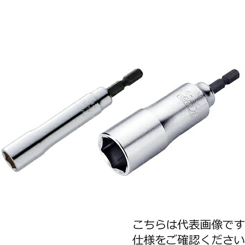 【特長】●耐摩耗、耐衝撃性にすぐれた六角シャンク圧入式のため、耐久性は抜群です。●ディープソケットは解体作業時、ねじからはずれたナットがソケットから落下せず、紛失の心配も少ないため、作業能率がアップします。また、ダブルナットにも使用できます。【用途】●建築・土木工事や足場の組立、解体作業に。●ダクトの取付、ケーブルラックの取付などに。【仕様】●対辺寸法(mm)：21●軸寸法(mm)：6.35●全長(mm)：105●対辺形状：6角サーフェイス●外径(mm)：28.5●差込角(mm)：6.35【仕様2】●18Vインパクト対応【材質／仕上】●クロムモリブデン鋼【注意】●電動ドリルはラクラッチ付き、又はインパクト付きをご使用下さい。●ボルト・ナットに対して斜め掛け、浅掛けや過大な力を掛けないで下さい。破損する恐れがあります。●工具の使用目的以外には使用しないで下さい。【原産国（名称）】日本【質量】150.000【質量単位】G【JANコード】4975180220110【メーカー名】トップ工業（株）【関連キーワード：ものづくりのがんばり屋楽天市場店 作業用品 ソケットレンチ ソケットビット ソケットビット（電動工具用） 工場 作業現場 DIY ホビー 工作 工事現場 学校 自動車 バイク メカニック 産業機械 電気工事 電設工事 強力 強い パワフル 頑丈 簡単 便利 ツール 道具 工具 本格 プロ 職人 業務用 家庭用 修理 メンテナンス 使いやすい 鉄鋼 鉄工 締める】