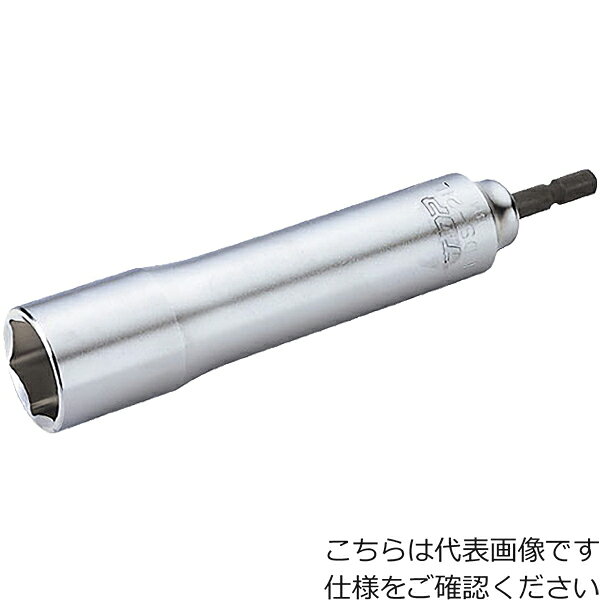 [ソケットビット（電動工具用）]トップ工業（株） TOP　電動ドリル用ロングソケット　22mm　EDS-22L 1個【452-1137】