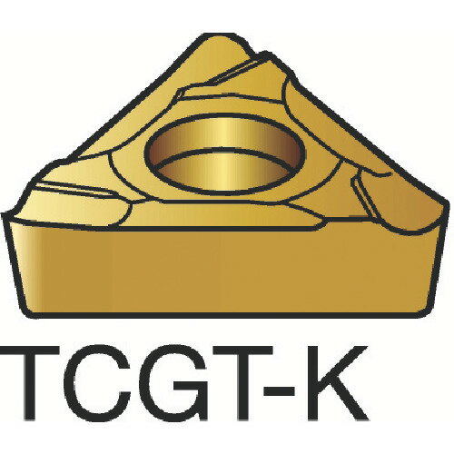 [ターニングチップ]【送料無料】サンドビック （株） サンドビック コロターン107 旋削用ポジチップ（130） 1125 TCGT 10個【358-6740】【北海道・沖縄送料別途】【smtb-KD】