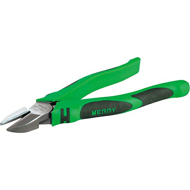 ■[ニッパ（電工用）]【刃部は精巧な刃付けと高周波焼入れにより優れた切断力・耐久性を実現！】室本鉄工（株） メリー 電工ニッパXN200 XN200 1丁【327-3768】【代引不可商品】【メール便1個まで対象商品】