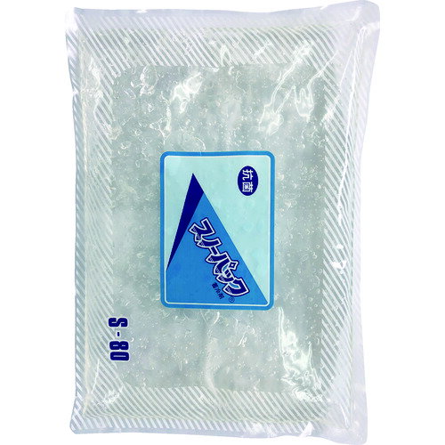 [保冷剤]【送料無料】三重化学工業（株） ミエローブ　保冷剤　スノーパックSシリーズ80　スタンダートタイプ　20個入り NO.00108 1箱【148-7393】【代引不可商品】【北海道・沖縄送料別途】【smtb-KD】