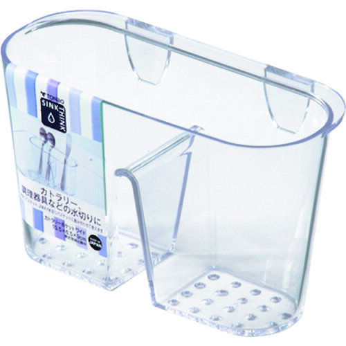 [水切り]新輝合成（株） TONBO シンクシンクカトラリーポケットワイド 03006 1個【149-4981】