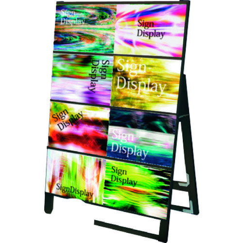 [パネルスタンド]【送料無料】常磐精工（株） TOKISEI カードケーススタンド看板 A4横16両面 CCSKA4Y16R 1台【143-2453】【代引不可商品・メーカー直送】【別途運賃必要なためご連絡いたします。】【お取り寄せ品】