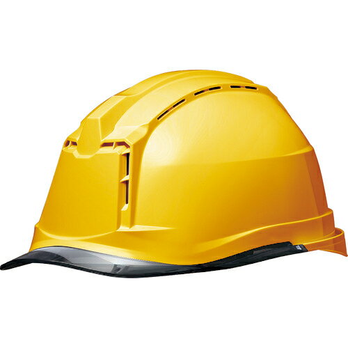 [透明バイザーヘルメット]ミドリ安全（株） ミドリ安全 ハイスペックモデル SC−19PCLVRA3アルファ イエロー／スモーク SC-19PCLVRA3-ALPHA-Y/S 1個(4)