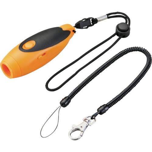 [腕章]（株）日本緑十字社 緑十字 電子ホイッスル EW－1 オレンジ 144011 1個