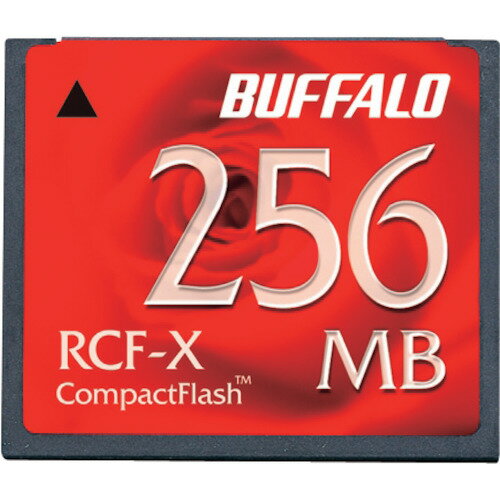 [記録メディア]（株）バッファロー BUFFALO コンパクトフラッシュ ハイコストパフォーマンスモデル 256MB RCF-X256MY 1個(2)