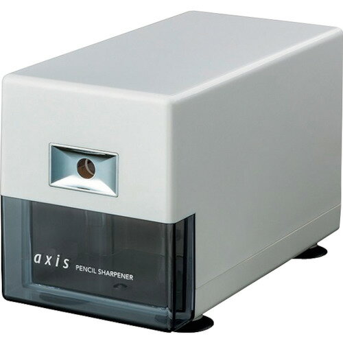 [鉛筆削り]（株）デビカ axis 電動シャープナーA－05Nホワイト 43724 1個