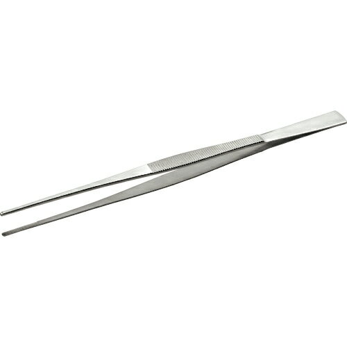 [ステンレス製ピンセット]【水槽のレイアウトやハーバリウム作業に便利なロングタイプ！】アネックスツ..
