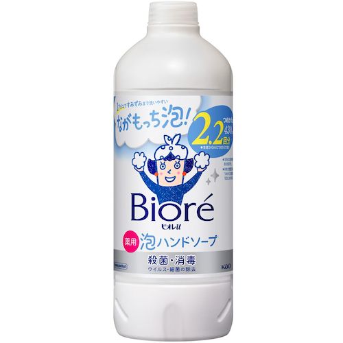 [ハンドソープ]花王（株） Kao ビオレu 泡ハンドソープ つめかえ用 430ml 415998 1個