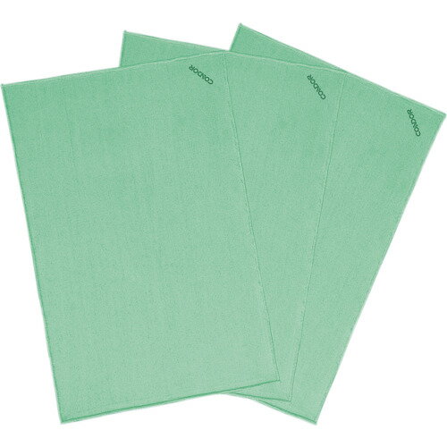 ■[布ウエス]山崎産業（株） コンドル マイクロファイバークロス ECO 3枚入り G DU852-000X-MB-G 1袋【代引不可商品】【メール便1個まで対象商品】