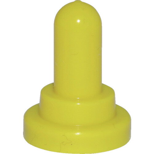 ■[トグルスイッチ]NKKスイッチズ（株） NKKスイッチズ M12トグルスイッチ用カラー防水キャップ AT−402 黄 AT-402-Y 1個【代引不可商品】【メール便1個まで対象商品】