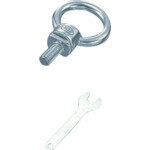 ■[アイボルト]（株）水本機械製作所 水本 ステンレス 回転アイボルトミリネジ 捻子径M－8 IBS-8M 1個【代引不可商品】【メール便1個まで対象商品】