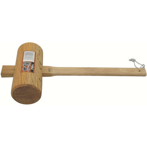 [木ハンマー]浅香工業（株） 金象 木槌 75 112057 1本