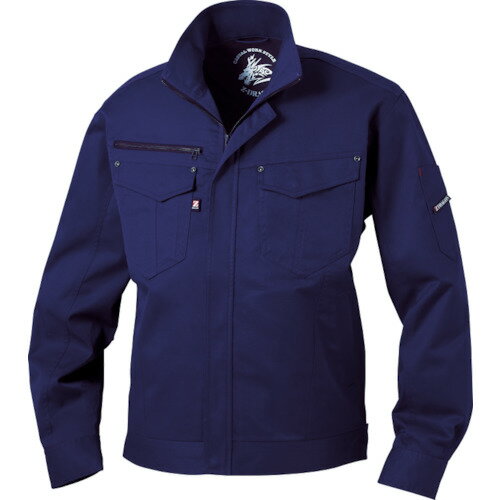 [作業服（ジャケット）]（株）自重堂 Z－DRAGON ストレッチジャンパー Mサイズ ネービー 71000-011-M 1着