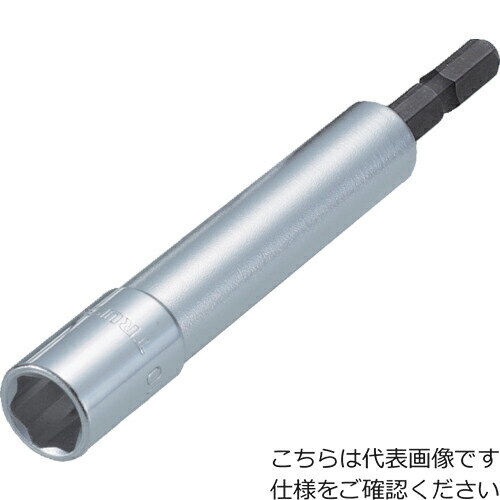 ■[ソケットビット（電動工具用）]トラスコ中山（株） TRUSCO 電動ドライバーソケット 13mm TEF-13 1個【252-9165】【代引不可商品】【メール便1個まで対象商品】