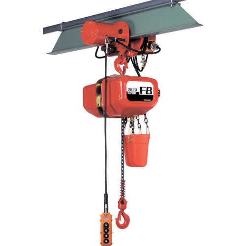 [電気チェンブロック（電動トロリー付）]象印 FB型電気トロリ結合式電気チェーンブロック2t（上下：2速型）6m （FB4M－2 6m） F4M-02060 1台【代引不可商品】【別途運賃必要なためご連絡いたします。】