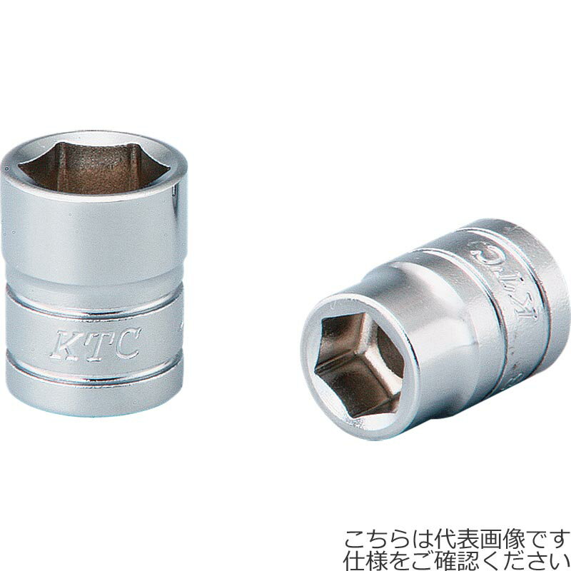 ■【3個までメール便で発送可能】[ソケット]京都機械工具（株） KTC 6．3sq．ソケット（六角） 対辺寸法3．2mm 差込角6．35mm 全長16mm B2-032 1個【373-0883】【代引不可】