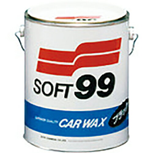 [ワックス（洗車用品）]（株）ソフト99コーポレーション SOFT99 車輌用ワックス ブラック固形ワックス業務用 1缶【114-2795】