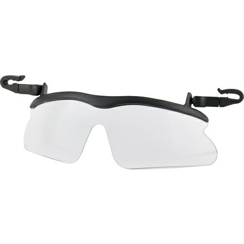 [一眼型保護メガネ（ヘルメット・帽子取付タイプ）]（株）MARUKI　HARDWARECORPORATION MK　PC−01　帽子に掛ける保護グラス　レギュラータイプ 1-PC01-000 1個【137-4168】