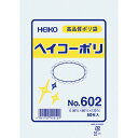 ■[ポリ袋]（株）シモジマ HEIKO ポリ規格袋 ヘイコーポリ No．602 紐なし 50枚入り 006619200 1袋【149-1183】【代引不可商品】【メール便1個まで対象商品】