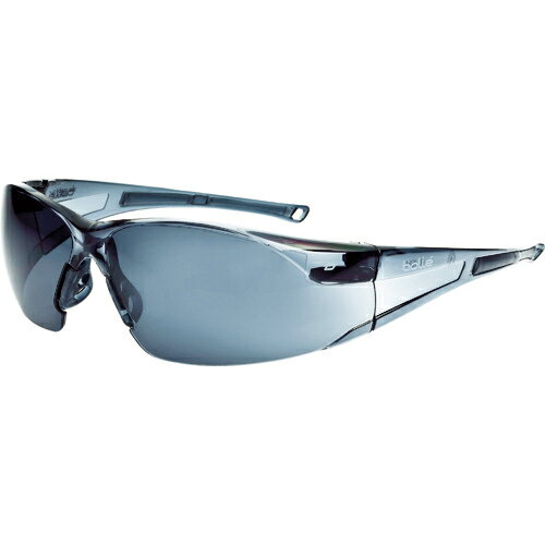 [二眼型保護メガネ（フィットタイプ）]ボレー社　bolle　SAFETY　ラッシュ　スモークレンズ　1652302A　1個【772-4811】(4)