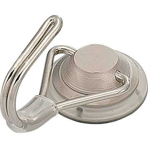 [マグネットバー]（株）日本緑十字社 緑十字 強磁力マグネットフック シルバー MF－836S 24mmΦ 耐荷重3..