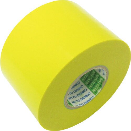 [ビニールテープ]日東電工（株）　日東　ビニールテープNo．21S　0．2mm×75mm×20m　黄　2巻入り　21R-75Y　1Pk【114-1280】