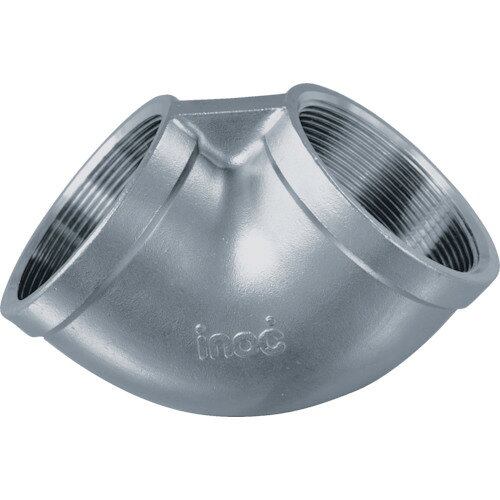 [ねじ込み管継手（ステンレス製）]【送料無料】イノック（株） inoc 水道配管用品 90°エルボ（ステンレス） 80A 304L80A 1個【175-3711】【北海道・沖縄送料別途】【smtb-KD】