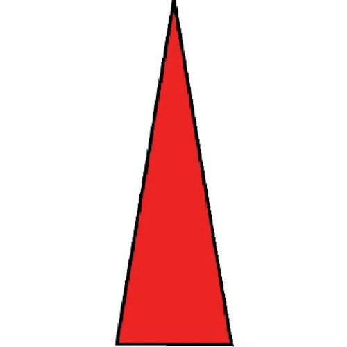 [安全標識]ユニット　ゲージマーカー　赤・PPステッカー・1シート100枚入（446-81） 1組【371-6449】