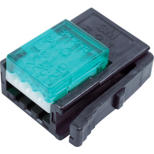 ■【3個までメール便で発送可能】[配線接続用コネクタ]スリーエム　ジャパン（株）　3M　ミニ・クランプ　ワイヤーマウントプラグ3極　37103-2124-000 FL　1個【449-2838】【代引不可商品】【メール便1個まで対象商品】