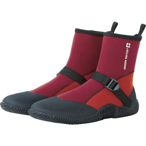 [長靴（先芯なし）]アトム（株）　アトム　グリーンマスターライト　エンジ　L　2622EL　1足【828-9874】