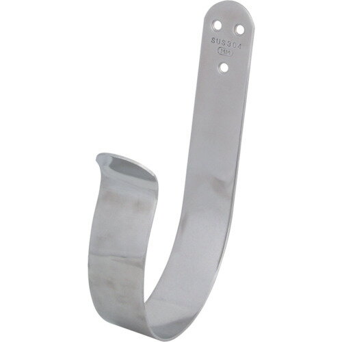 [吊金具（ビス止めタイプ）]（株）水本機械製作所 水本 吊金具（ビス止めタイプ） ステンレス フックホルダー 全長135mm A-1388 1個【378-7681】