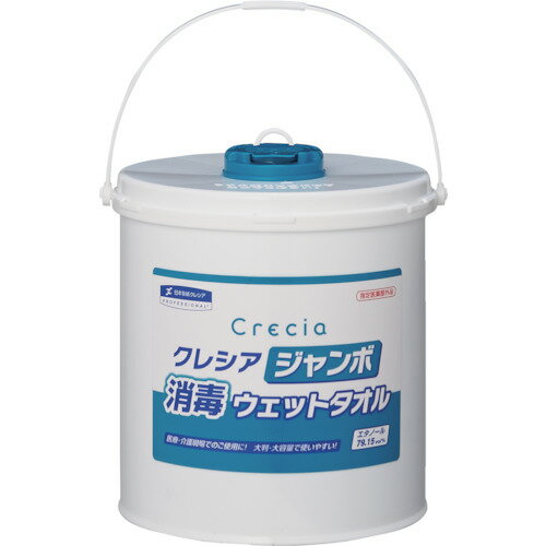 【特長】●高濃度アルコール（79.15%）なのでしっかり「皮膚・手指」を消毒します。●ふんわり厚手の不織布シートです。●指定医薬部外品です。●素材がレーヨンなので強度で優れています。【用途】●皮膚・手指の消毒。●病院など保健施設での器具の拭き取りや環境整備。【仕様】●色：ホワイト●シートサイズ(mm)：150×300●ケース入数：250カット×6ロール【仕様2】●内容量：250枚【材質／仕上】●シート素材：レーヨン＋ポリオレフィン不織布●主要薬液：エタノール79.15%【注意】●目に入らないようにしてください。●火気に近づけないでください。●直射日光のあたらない40度以下の場所に保管してください。●小児の手の届かない場所に保管してください。【原産国（名称）】日本【質量】1.640【質量単位】KG【JANコード】4901750641108【メーカー名】日本製紙クレシア（株）【関連キーワード：ものづくりのがんばり屋楽天市場店　清掃用品　掃除用具　ウェットワイパー　ウエス　WET　WIPERS】