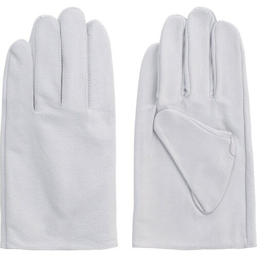 ■【3個までメール便で発送可能】[豚本革手袋（袖なしタイプ）]富士グローブ（株） 富士グローブ　豚クレスト　EX−230　白　L　5910 1双【399-3477】【代引不可】