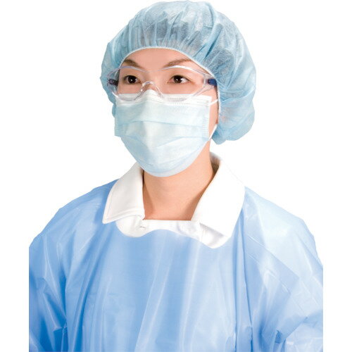 [フード]サラヤ（株） サラヤ　ヘアキャップ　100枚ブルー　51112 1箱（100箱入）【481-0716】