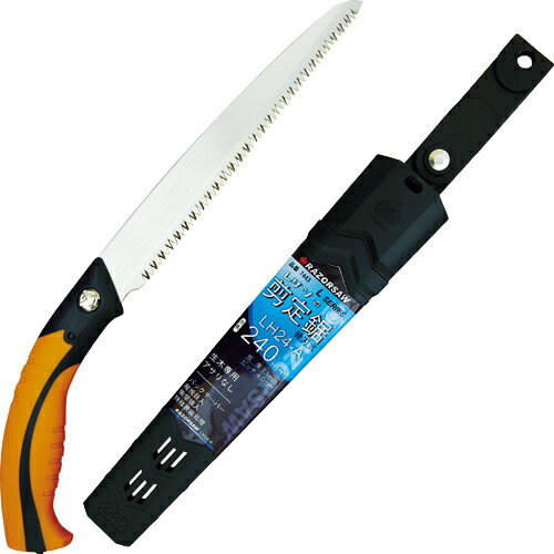 [鋸]玉鳥産業（株） RAZORSAW LH24−A剪定 7443 1丁【769-1807】