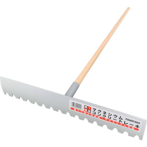 ★[レーキ]（株）友定建機 トモサダ マグネシウムコンクリートレーキ 610L 1本【851-0745】【代引不可商..
