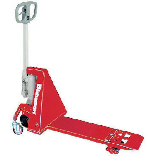 [ハンドパレットトラック]（株）スギヤス Bishamon ハンドパレットトラック 1本フォーク式 均等荷重800kg フォーク長さ810×幅280mm 1台【代引不可商品・メーカー直送】【別途運賃必要なためご連絡いたします。】