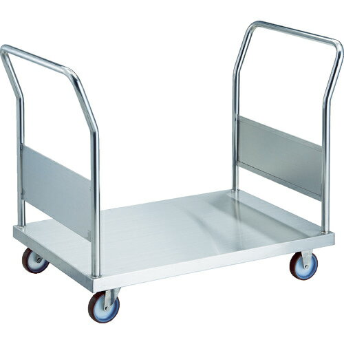 [オールステンレス製運搬車]【送料無料】 TRUSCO ステンレス台車 オールステン両袖台車 900X600 φ100NU 1台【代引不可商品・メーカー直送】【北海道・沖縄送料別途】【smtb-KD】【法人様方のみのお取扱いとなります】