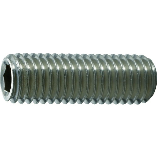 [六角穴付止めねじ]トラスコ中山（株） TRUSCO 六角穴付止めねじ 平先 ステンレス M10×10 20本入 B77-1010 1Pk【116-2499】