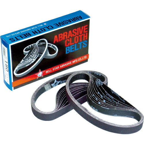 [研磨ベルト]ベルスター研磨材工業（株） ベルスター　レジンクロスBP20＃600　BP20-600 20本【124-481..