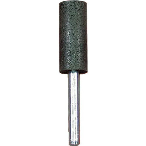 ■[軸付砥石]柳瀬（株） ヤナセ　レジノイド軸付砥石　A（黒）　円筒　13x19x6 BA1319-A-5P 5本【149-7464】【代引不可商品】【メール便1個まで対象商品】