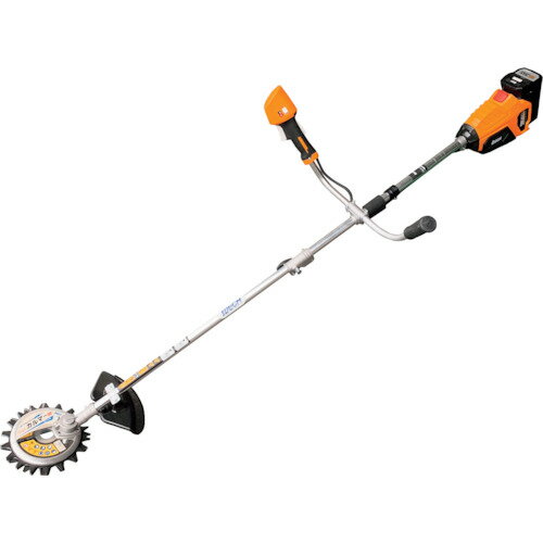 ★[充電式刈払機]（株）アイデック IDECH 58VLi−ionバッテリー回転ハサミ刈払機 スーパーカルマーelex 両手ハンドル 4．0Ahバッテリー BBH800CU-401 1台