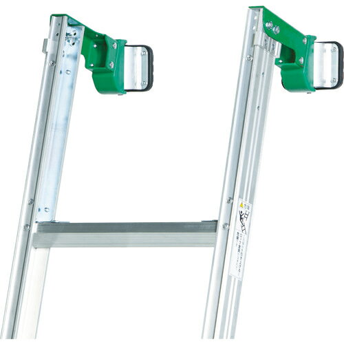 [2連はしご（脚部伸縮式）]【出角、入角対応のはしご専用オプションブラケット！】アルインコ（株） ア..