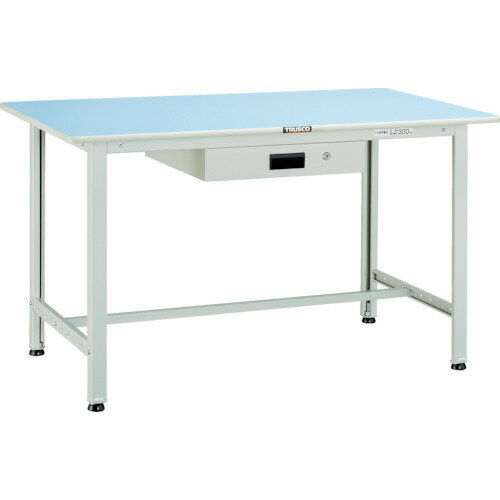 [軽量作業台（BO型180kgタイプ）]【送料無料】TRUSCO 軽荷重作業台（180kg）BO型 900X750XH740 薄型1段引出付 ホワイト色 1台【代引不可】【北海道・沖縄送別】【smtb-KD】【法人様方のみのお取扱いとなります】