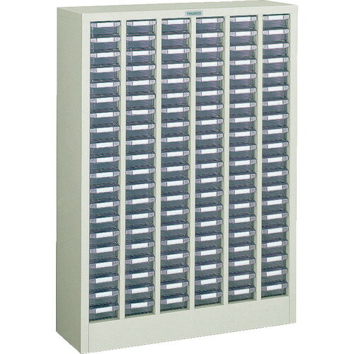 [小型パーツケース]【送料無料】トラスコ中山（株） TRUSCO パーツケース バンラックケースB型 6列20段..